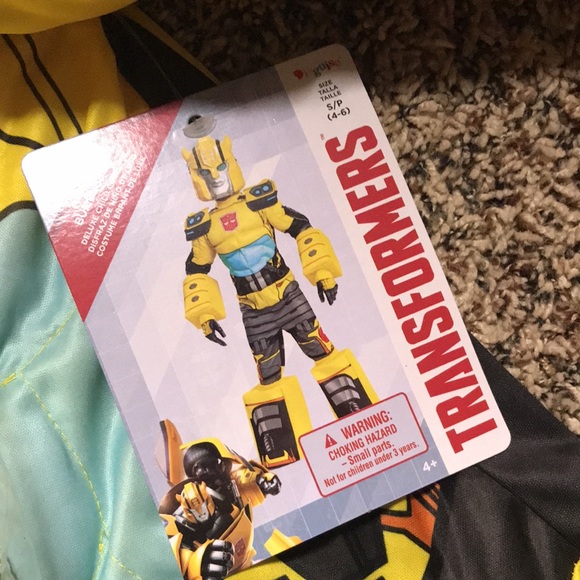 Transformers “Bumblebee” costume Size 4/6 | NWT! - Picture 2 of 7